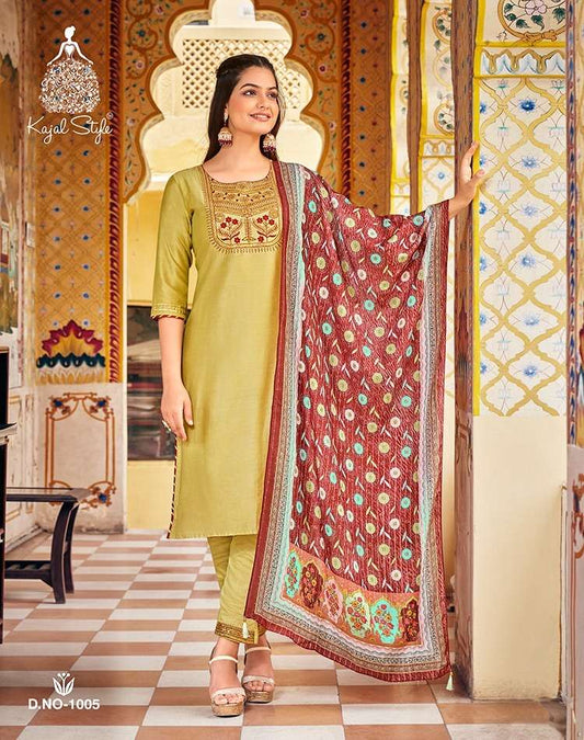 Beautiful designer kurti pants dupptta