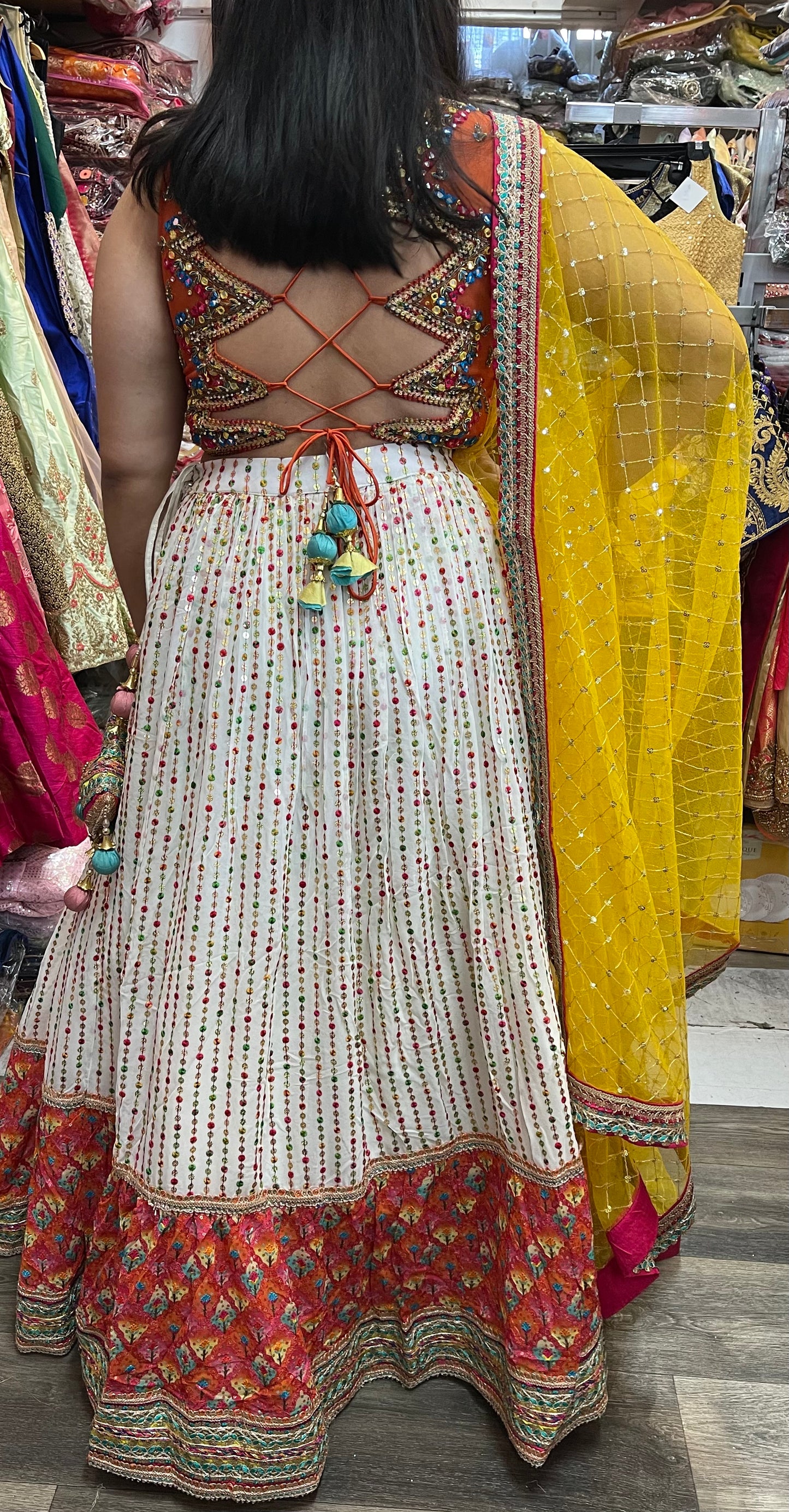 Beautiful designer lengha choli