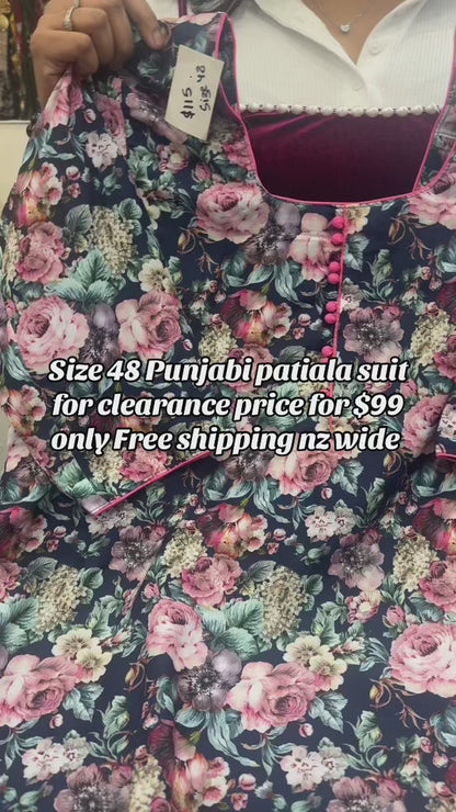 Beautiful designer punjabi patiala suit