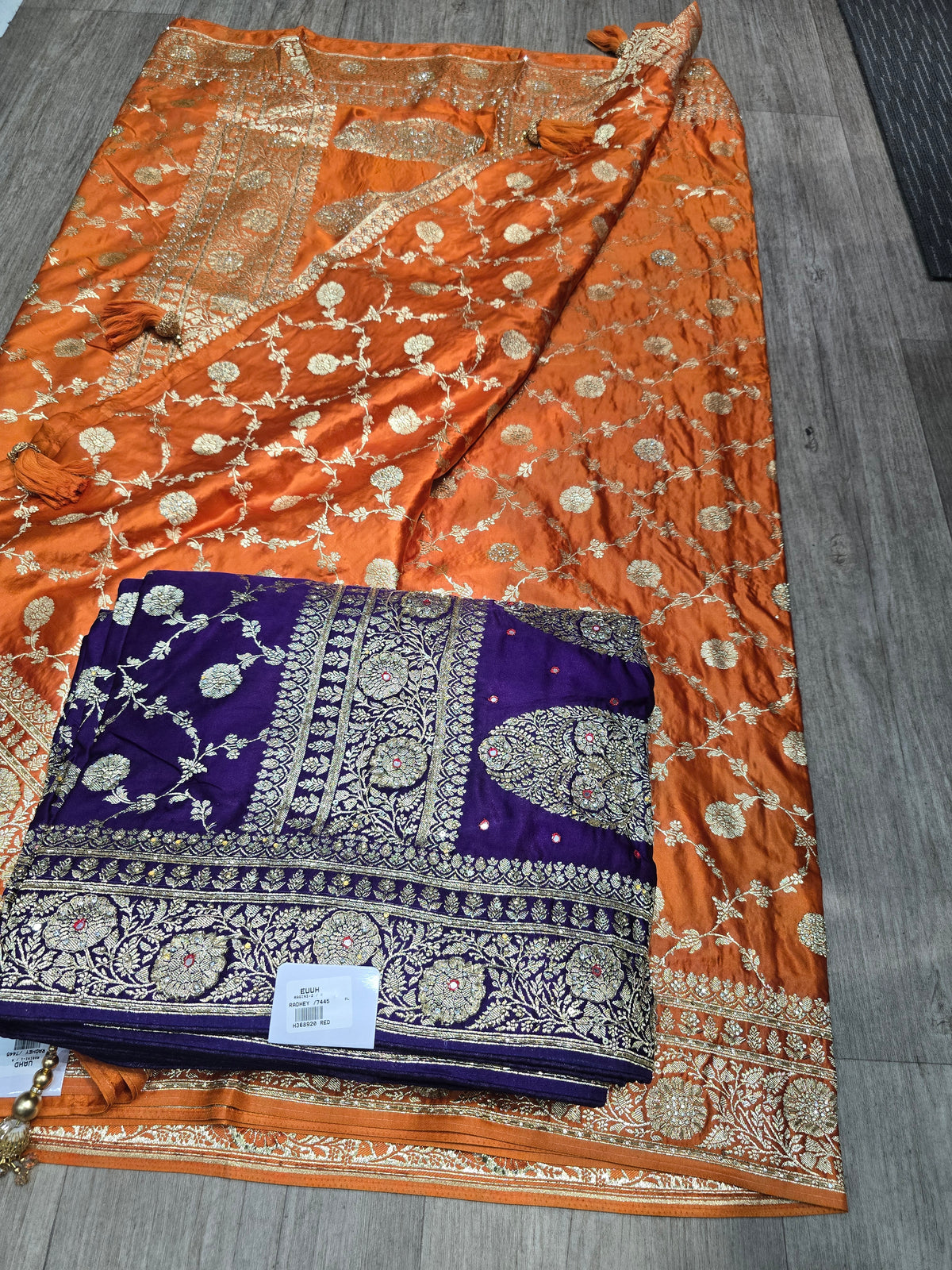Beautiful designer pure silk saree