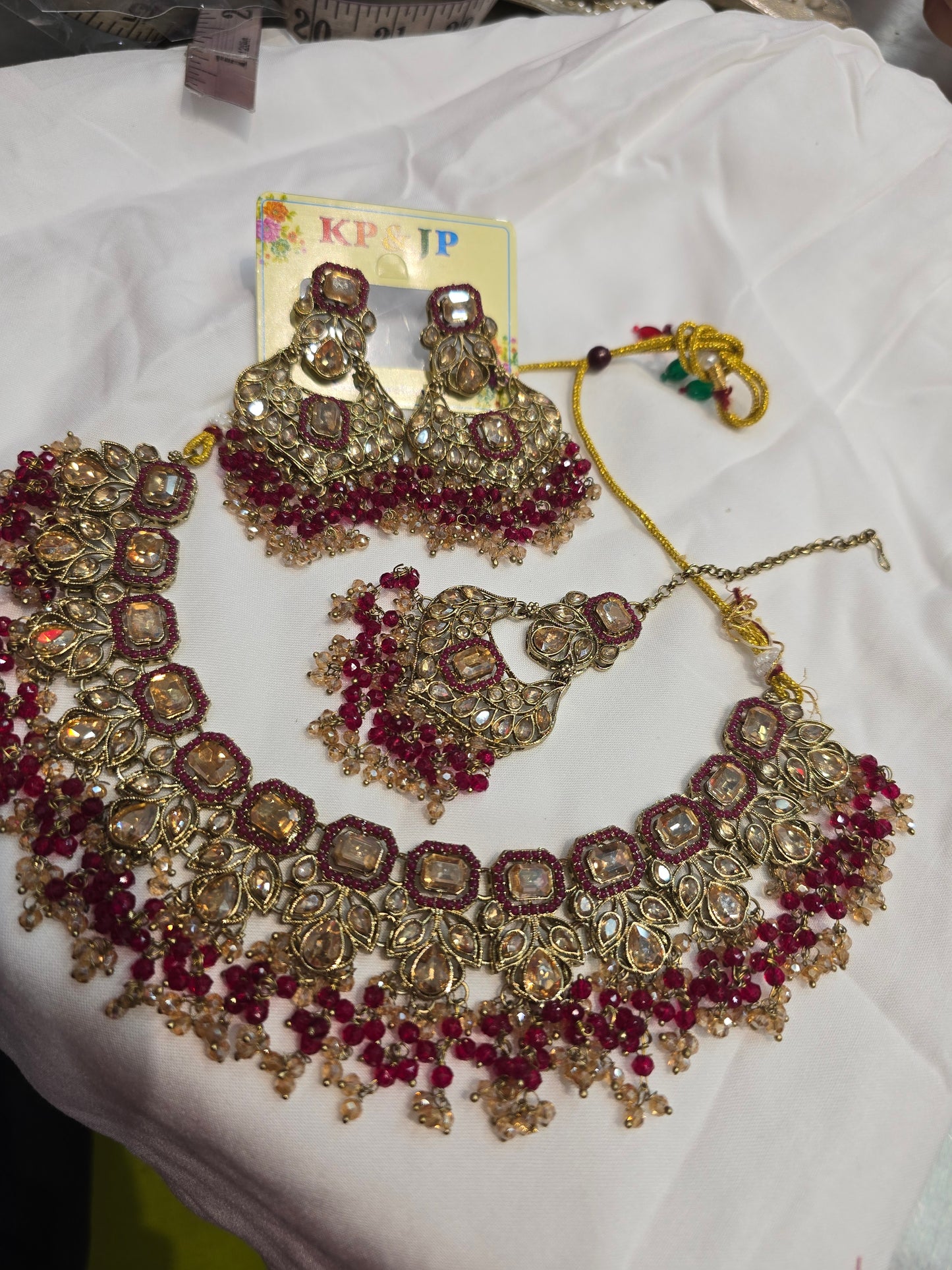 Beautiful designer necklace set