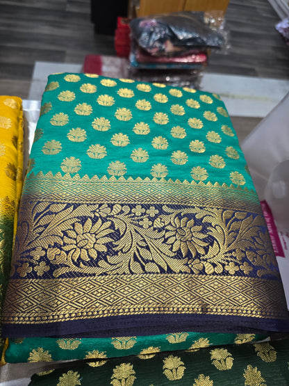 Beautiful designer silk saree
