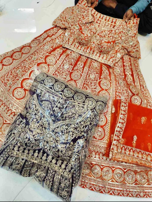 Beautiful designer lengha choli