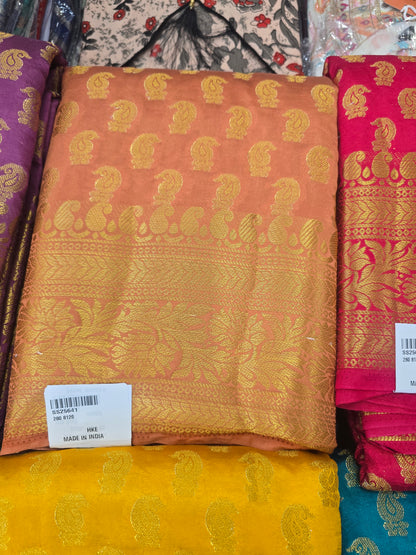 Beautiful designer silk saree