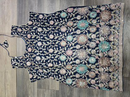 Beautiful designer plus size plazo suit