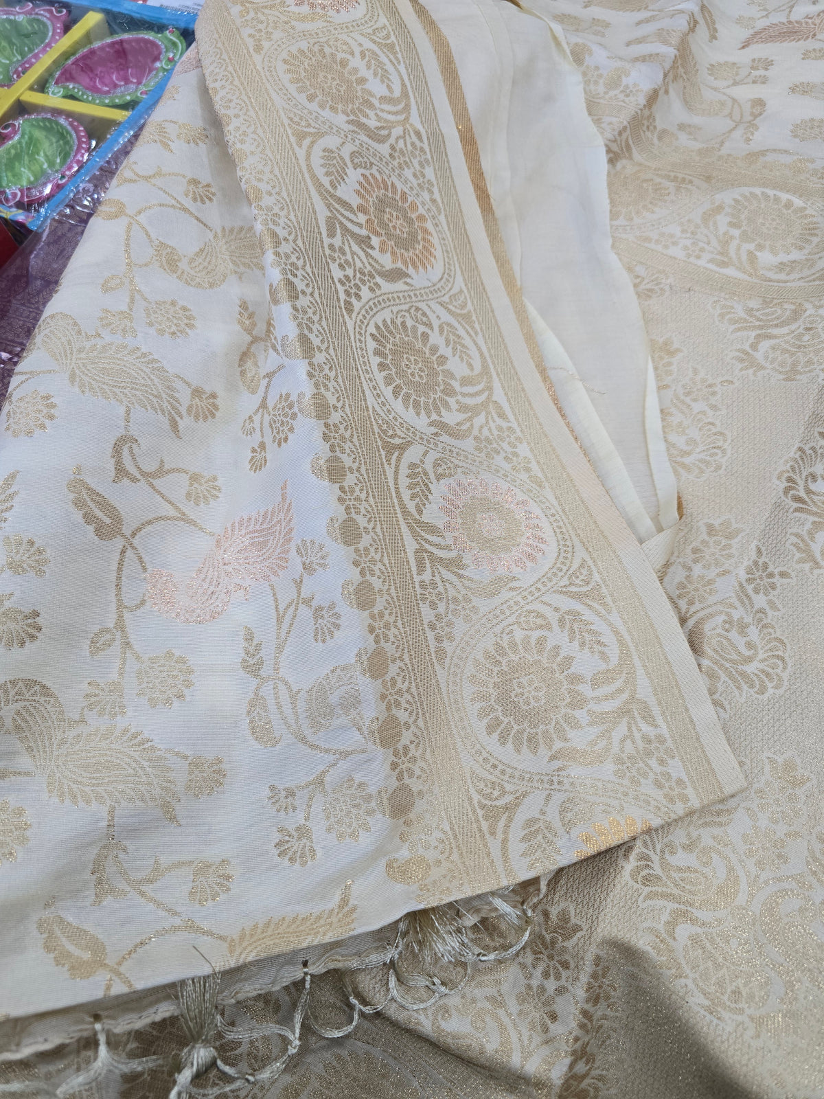Beautiful designer silk saree