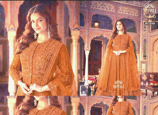 Beautiful designer anarkali suit