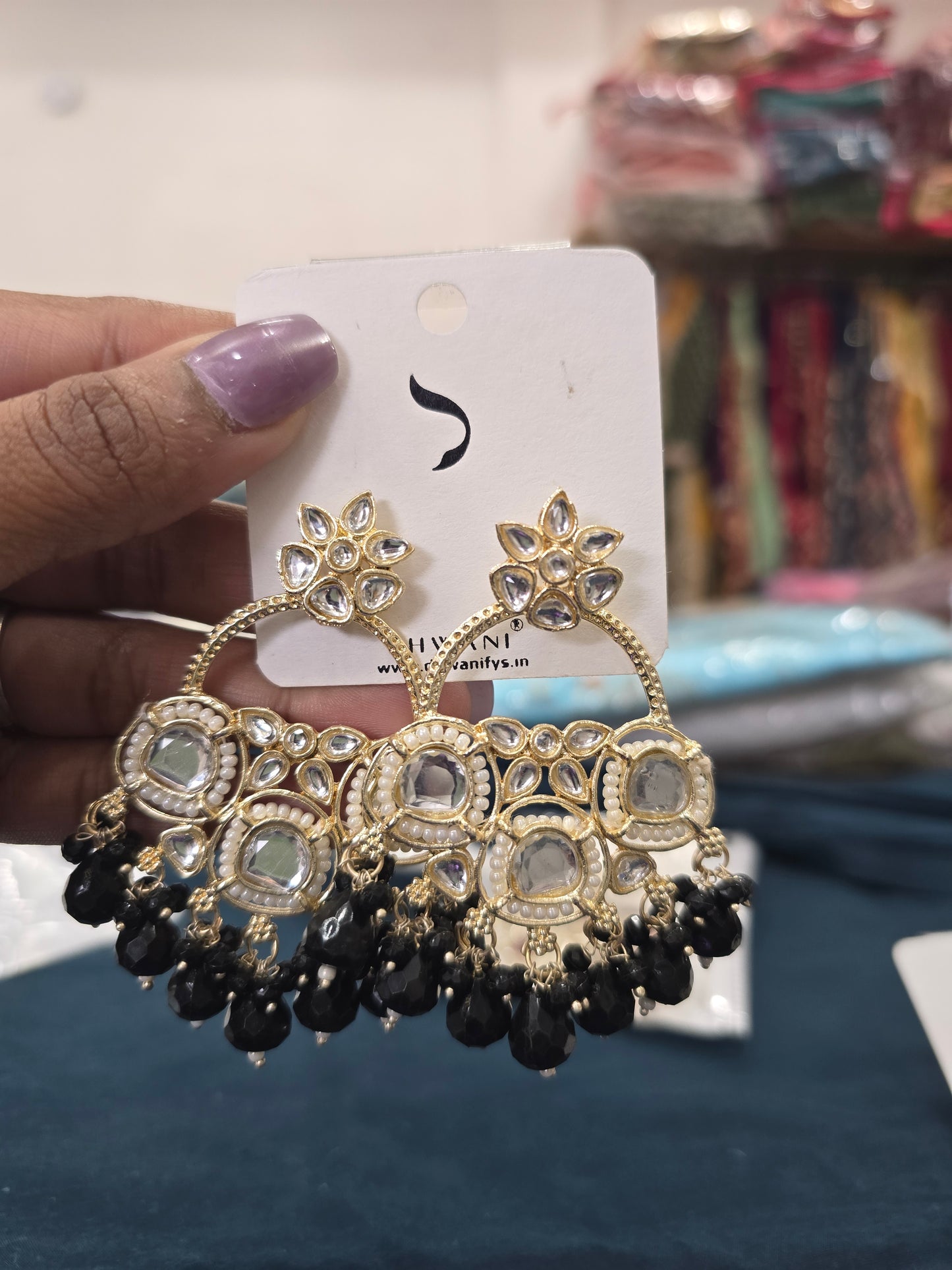 Beautiful designer earrings