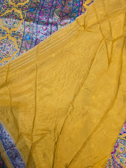 Beautiful designer pure silk saree