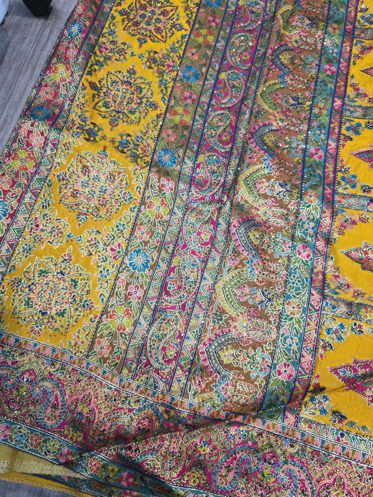 Beautiful designer pure silk saree