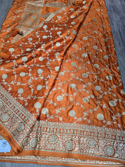 Beautiful designer pure silk saree
