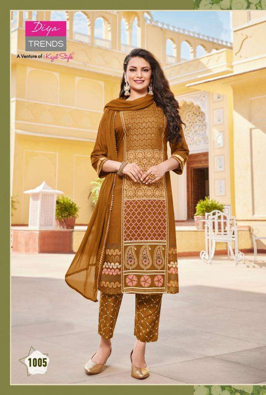 Beautiful designer Kurti with pants with duppatta
