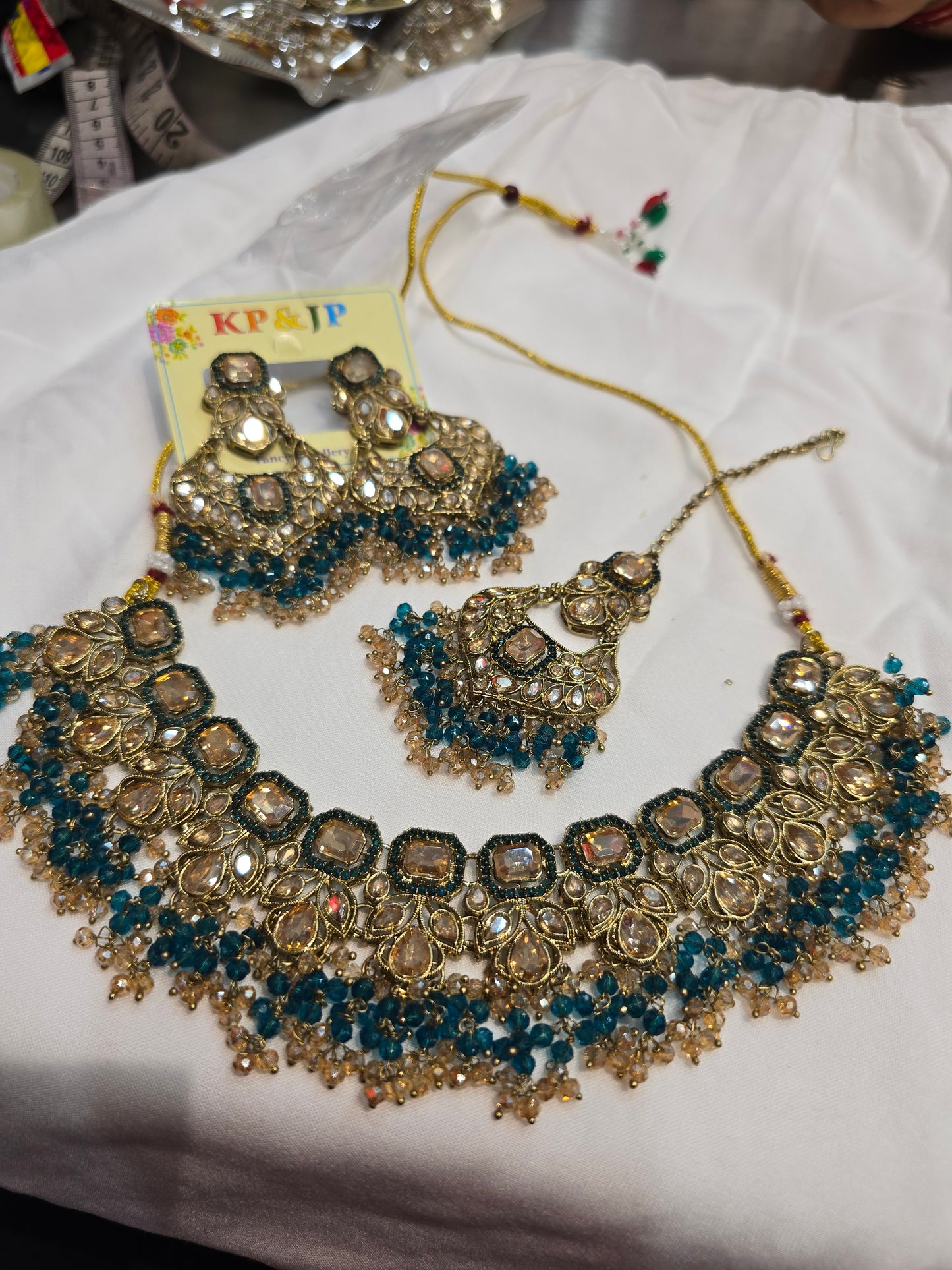 Beautiful designer necklace set