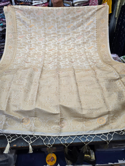 Beautiful designer silk saree