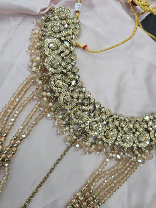 Beautiful designer bridal necklace set