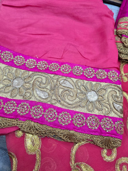 Beautiful designer unstitched suit