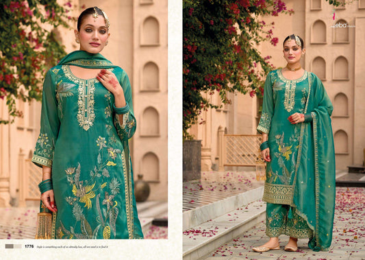 Beautiful designer Pakistani style plazo suit