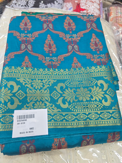 Beautiful designer silk saree
