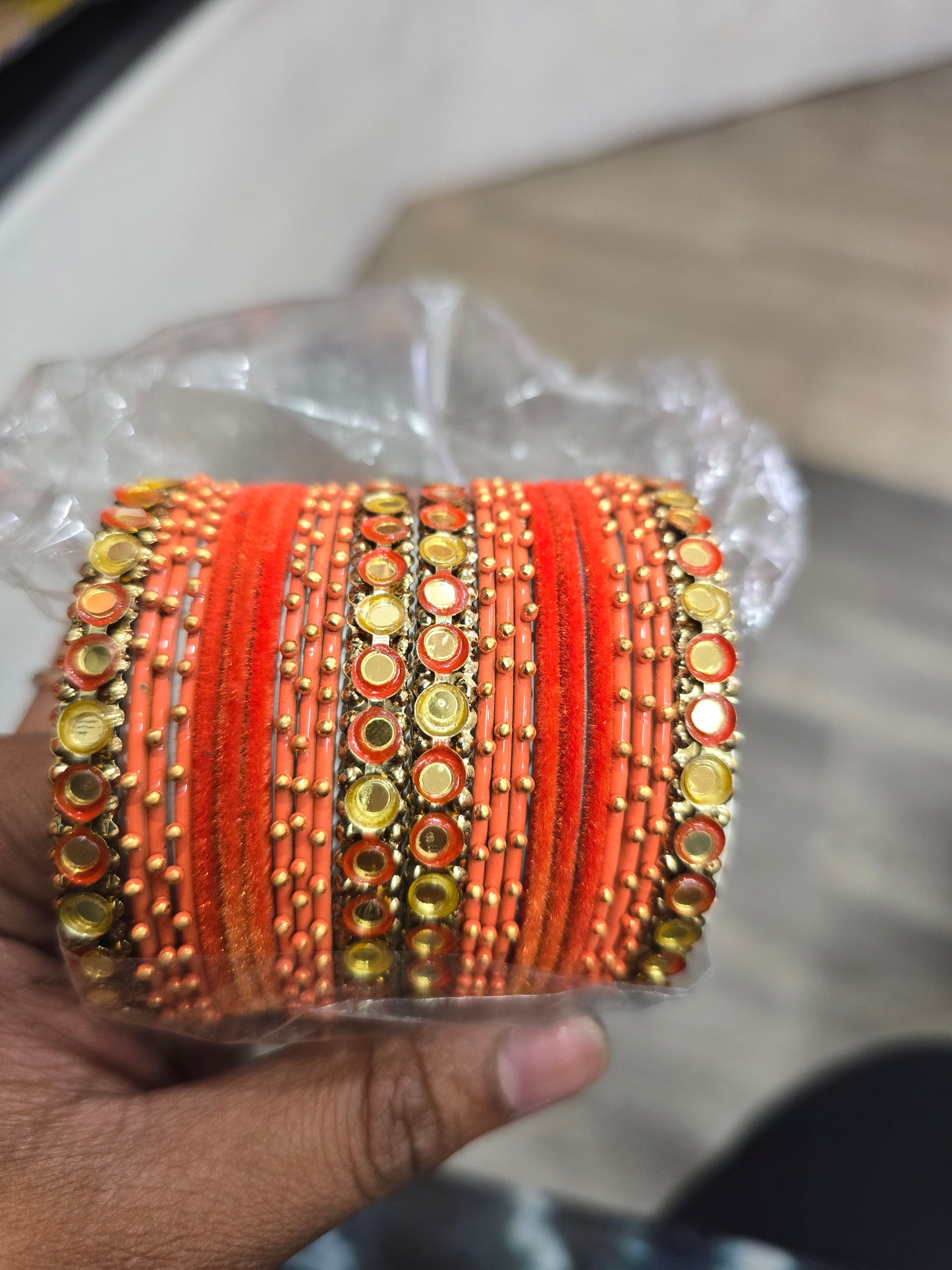 Beautiful designer bangle set