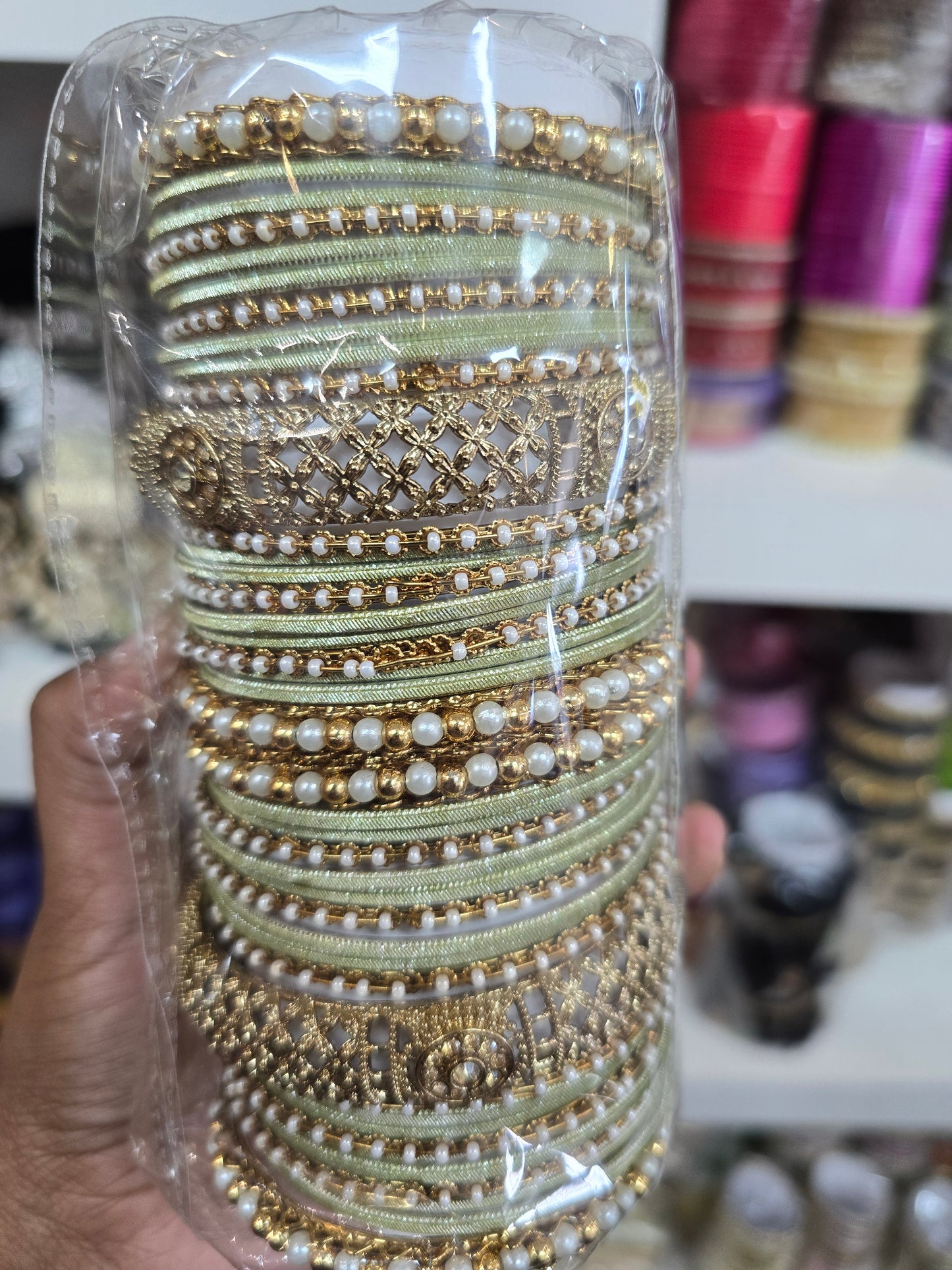 Beautiful designer metal bangles