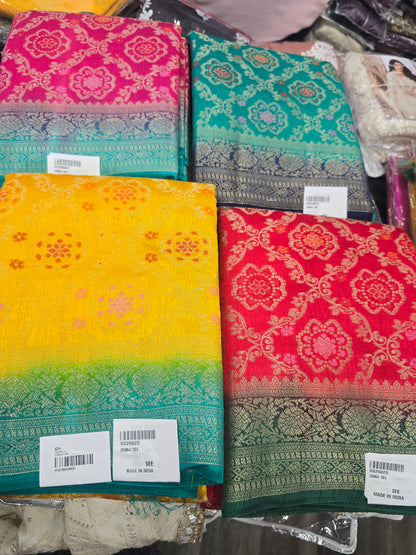 Beautiful designer silk saree