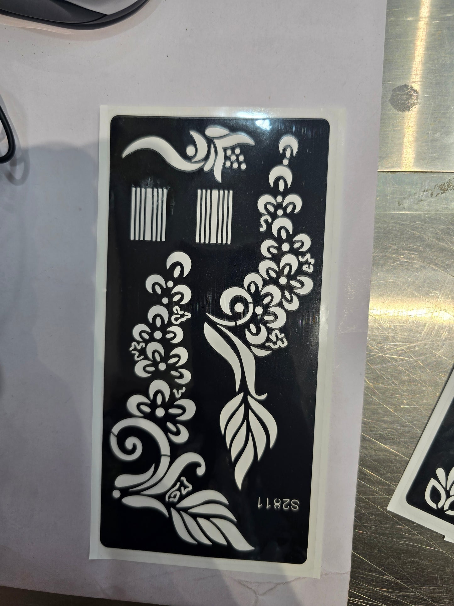 Henna Tattoo Stencil Stickers, Reusable Henna Tattoo Templates