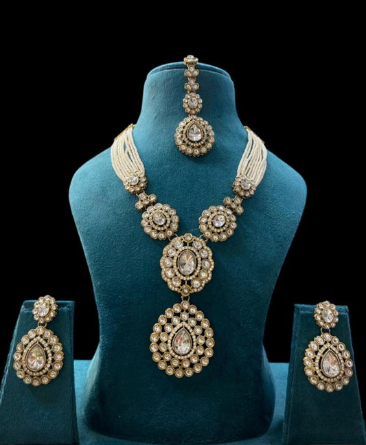 Beautiful designer necklace set