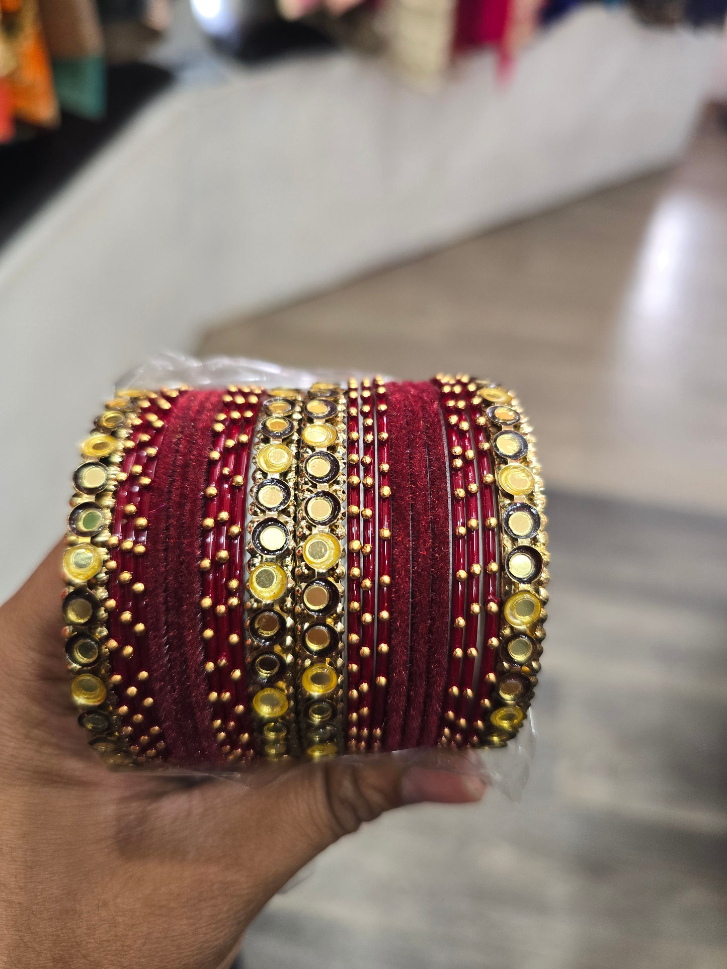Beautiful designer bangle set
