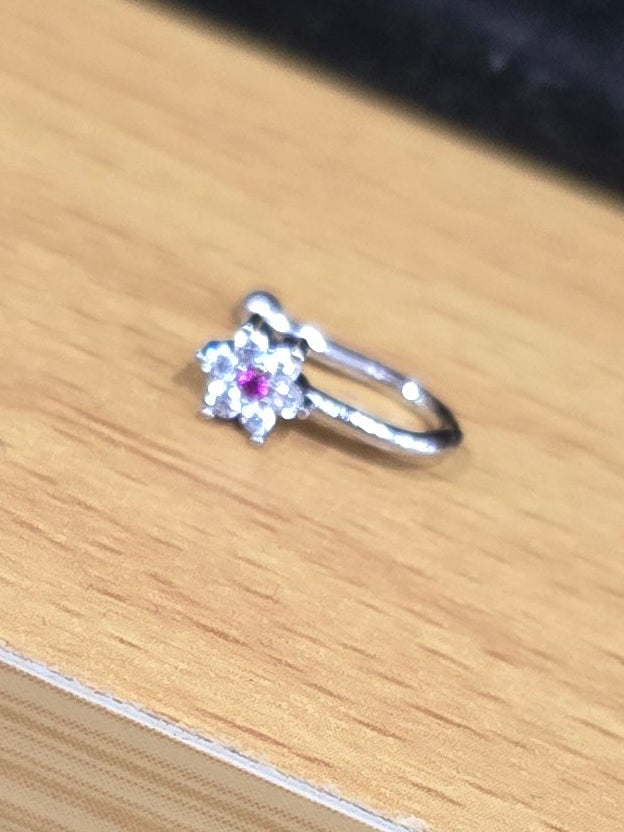 Beautiful designer stone nose ring