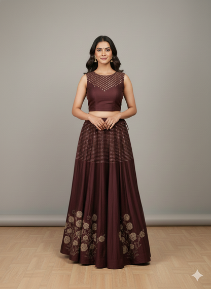 Beautiful designer lengha choli