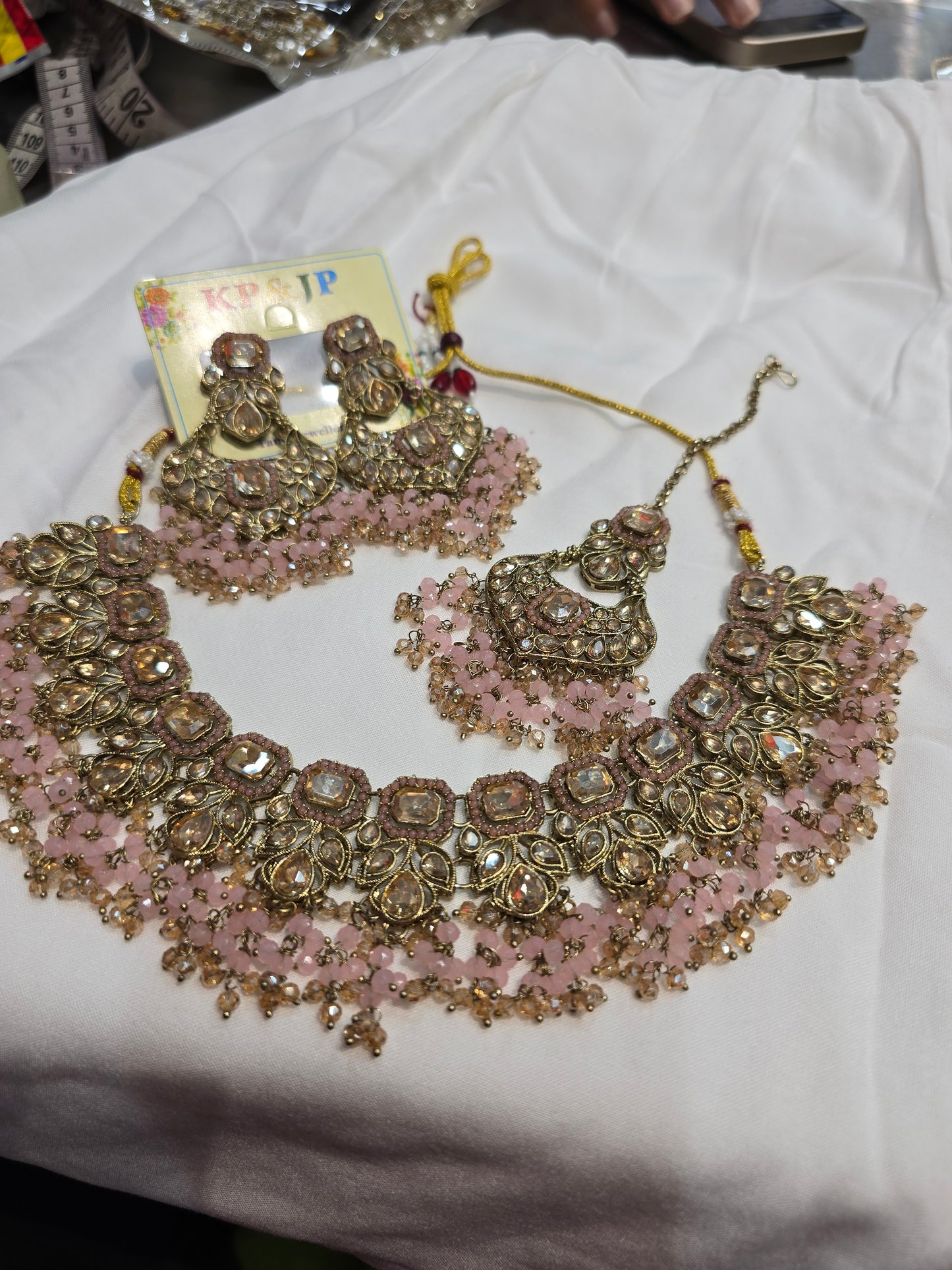 Beautiful designer necklace set
