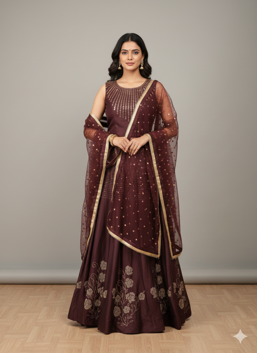 Beautiful designer lengha choli