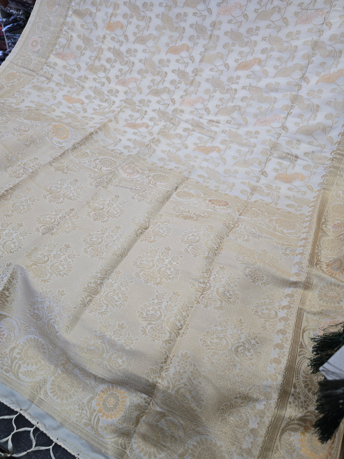 Beautiful designer silk saree