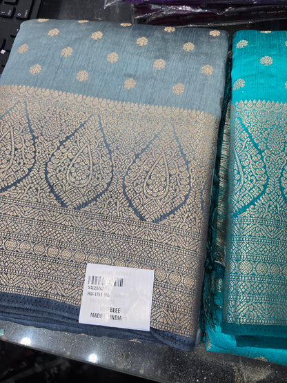 Beautiful designer silk saree