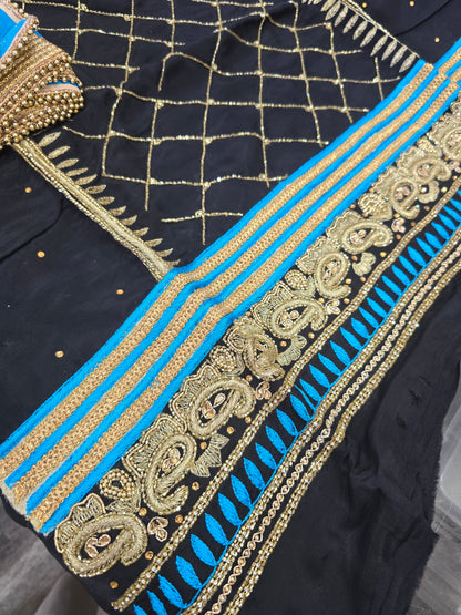 Beautiful designer unstitched suit