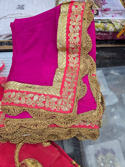 Beautiful designer unstitched suit