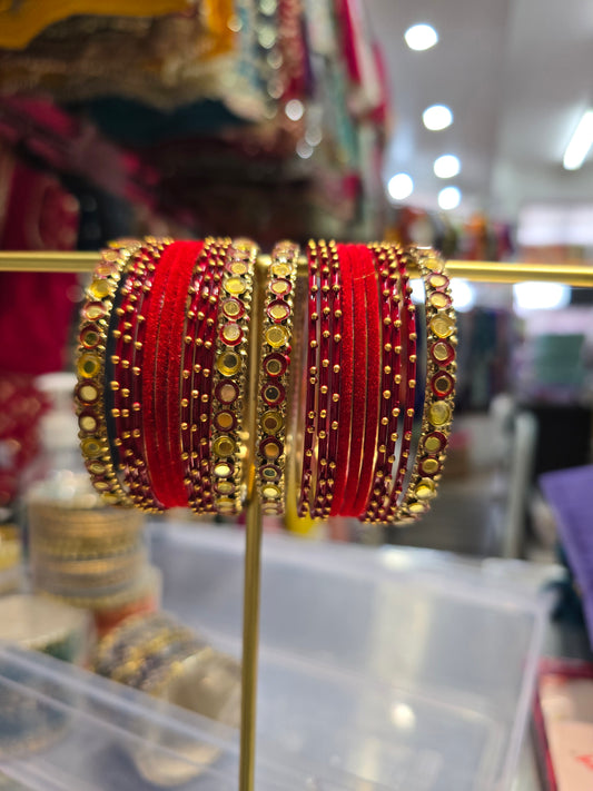 Beautiful designer bangle set