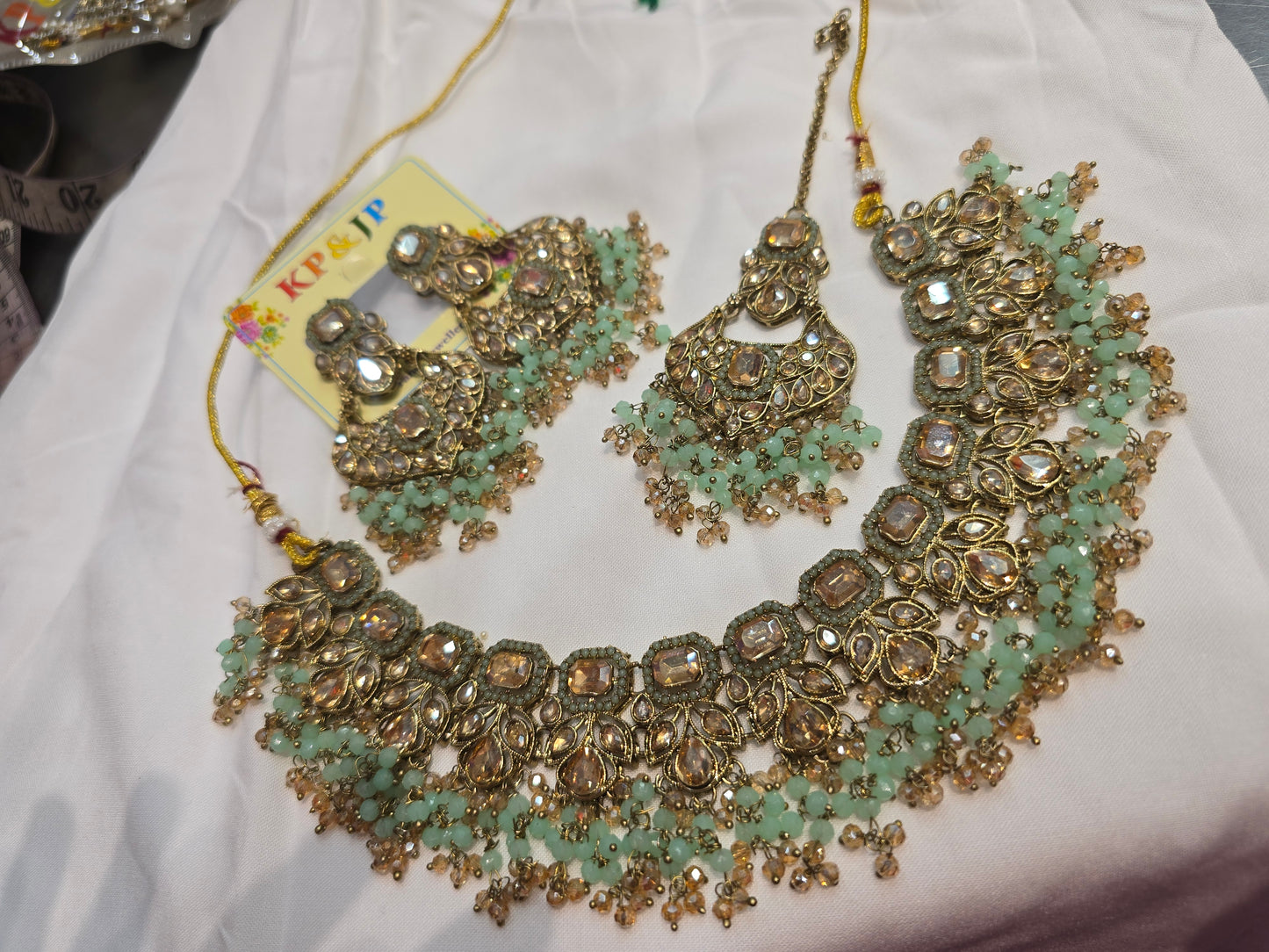 Beautiful designer necklace set