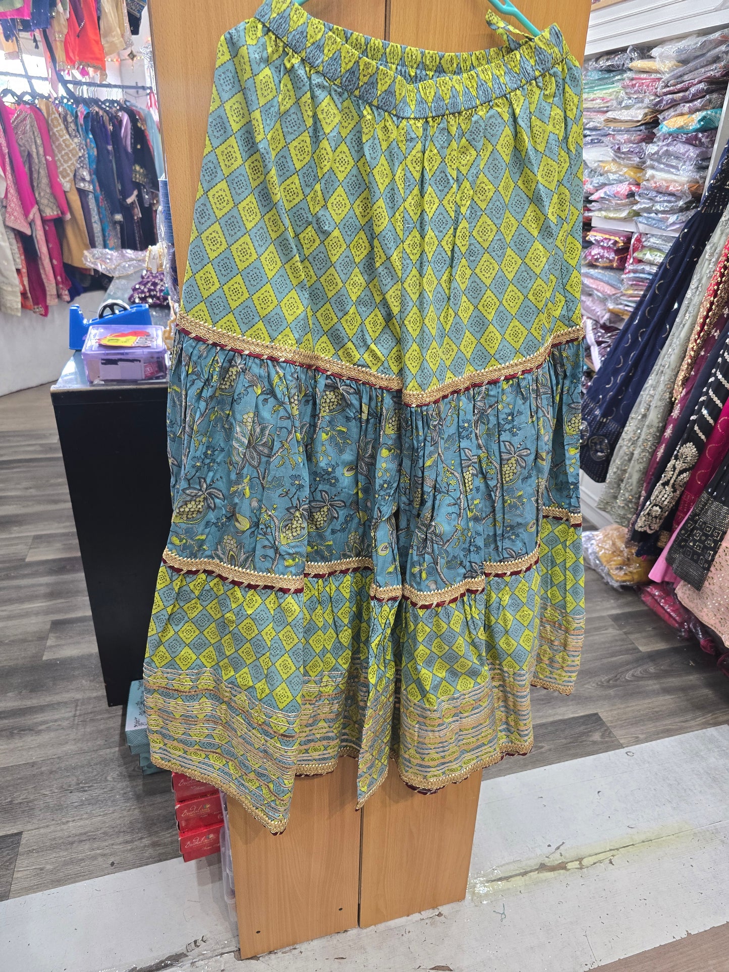 Beautiful designer sharara suit