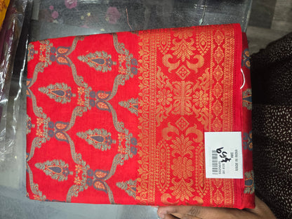 Beautiful designer silk saree