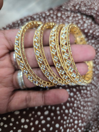 Beautiful designer gold sleek kara