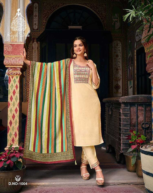 Beautiful designer kurti pants dupptta