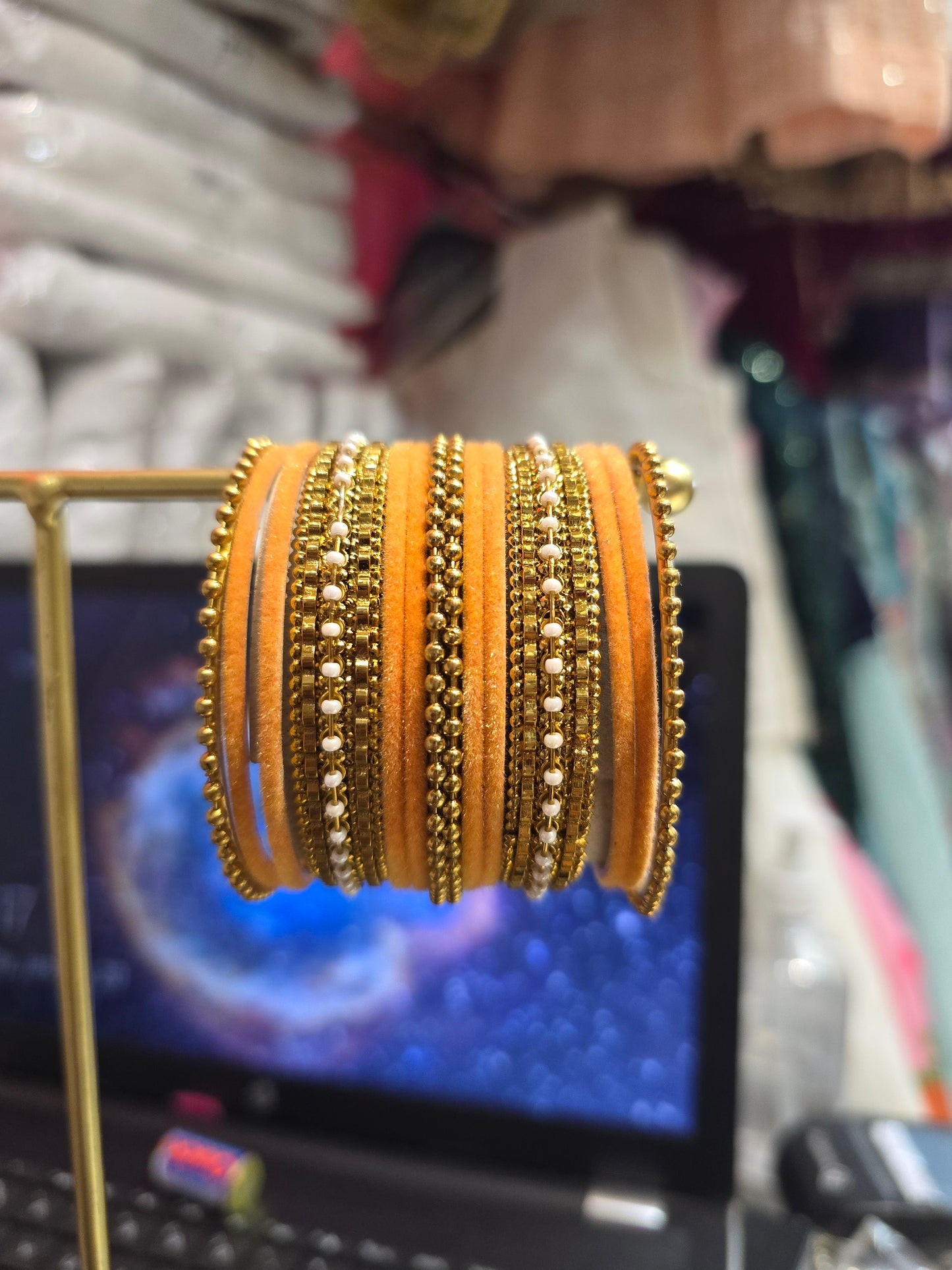 Beautiful designer bangle set