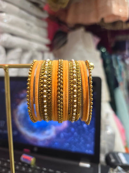 Beautiful designer bangle set