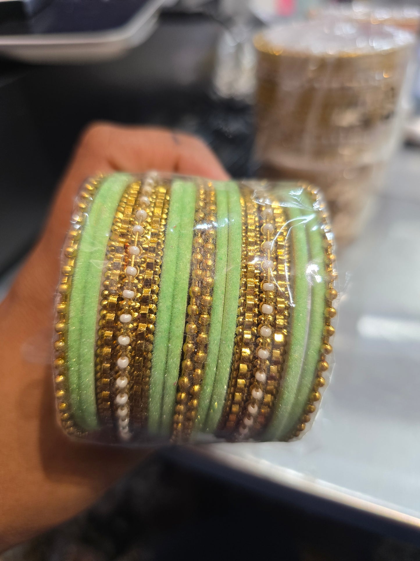 Beautiful designer bangle set