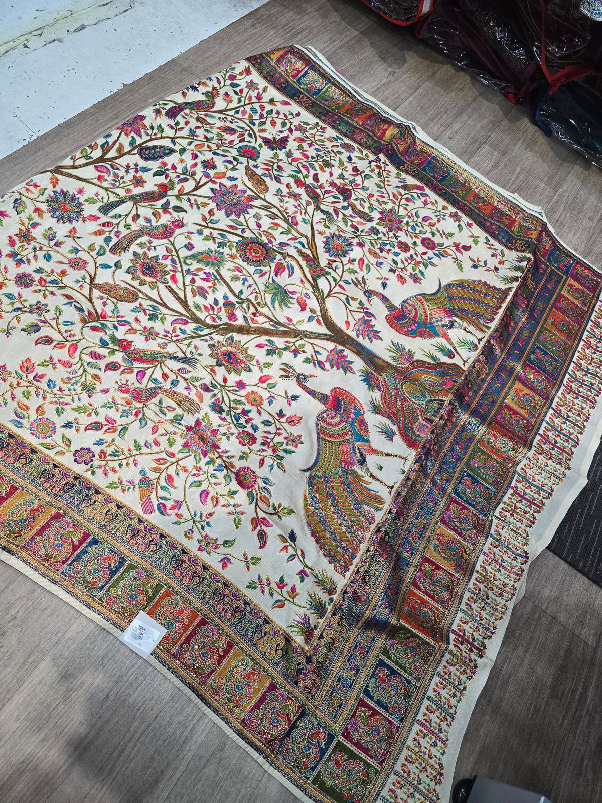 Beautiful designer pure silk saree