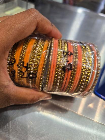 Beautiful designer bangle set
