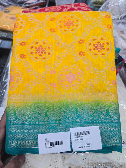 Beautiful designer silk saree