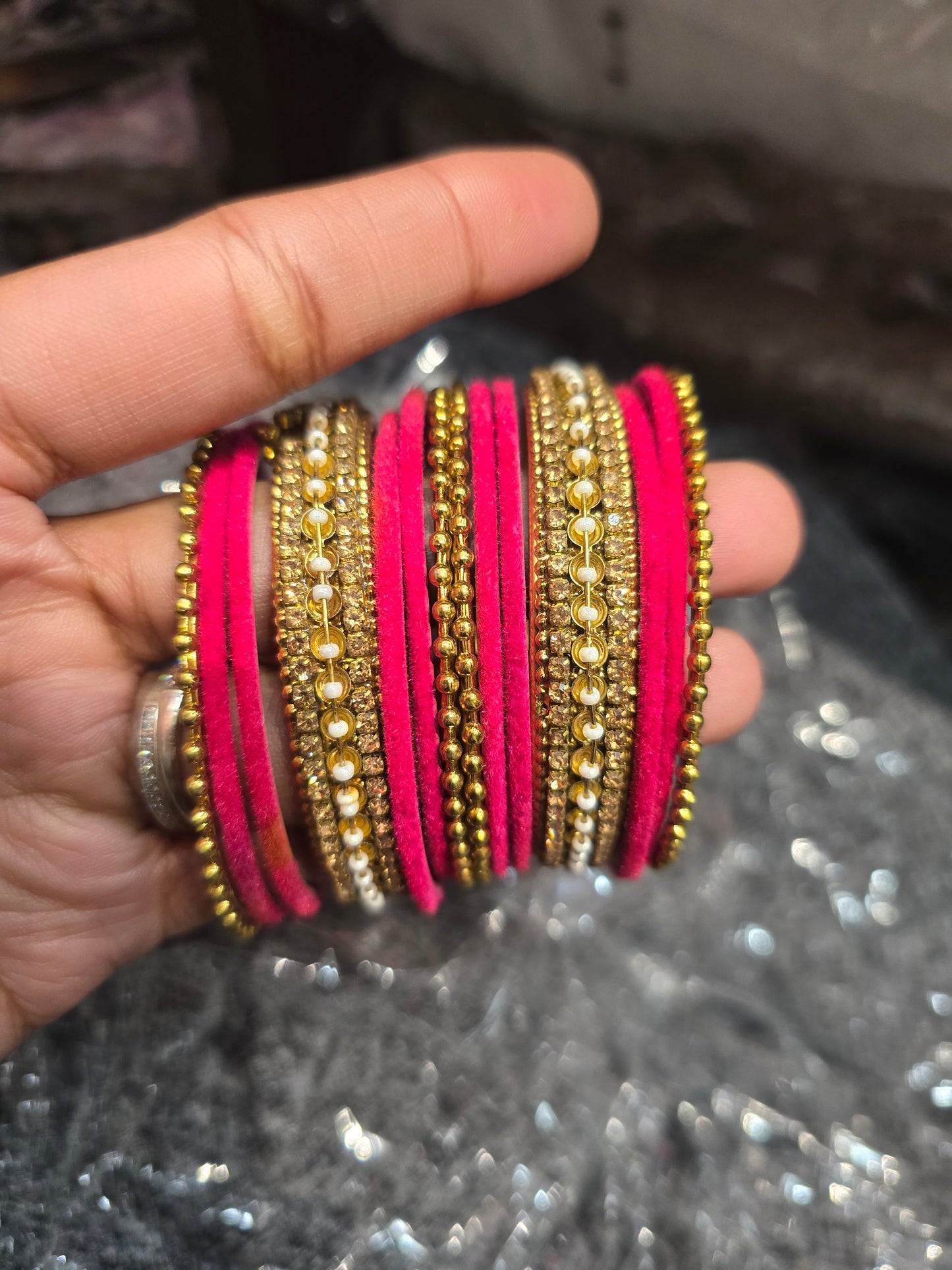 Beautiful designer bangle set