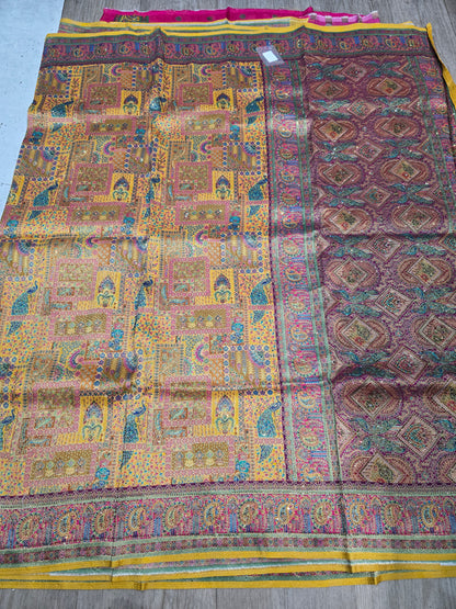 Beautiful designer pure silk saree